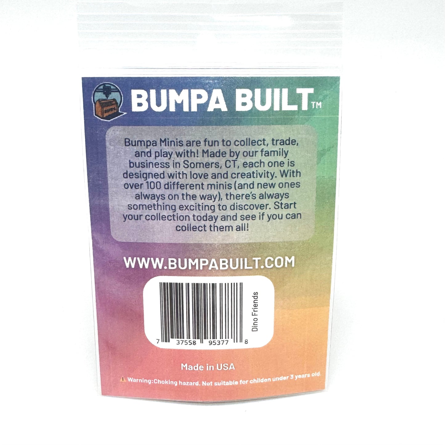 Bumpa Minis - Dino Friends Pack
