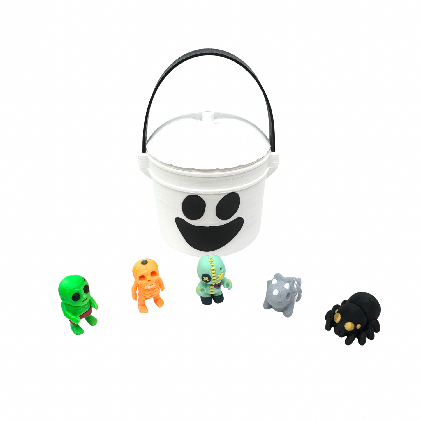 Halloween Buckets for Mini 3D Prints, Candy, or Other Treats