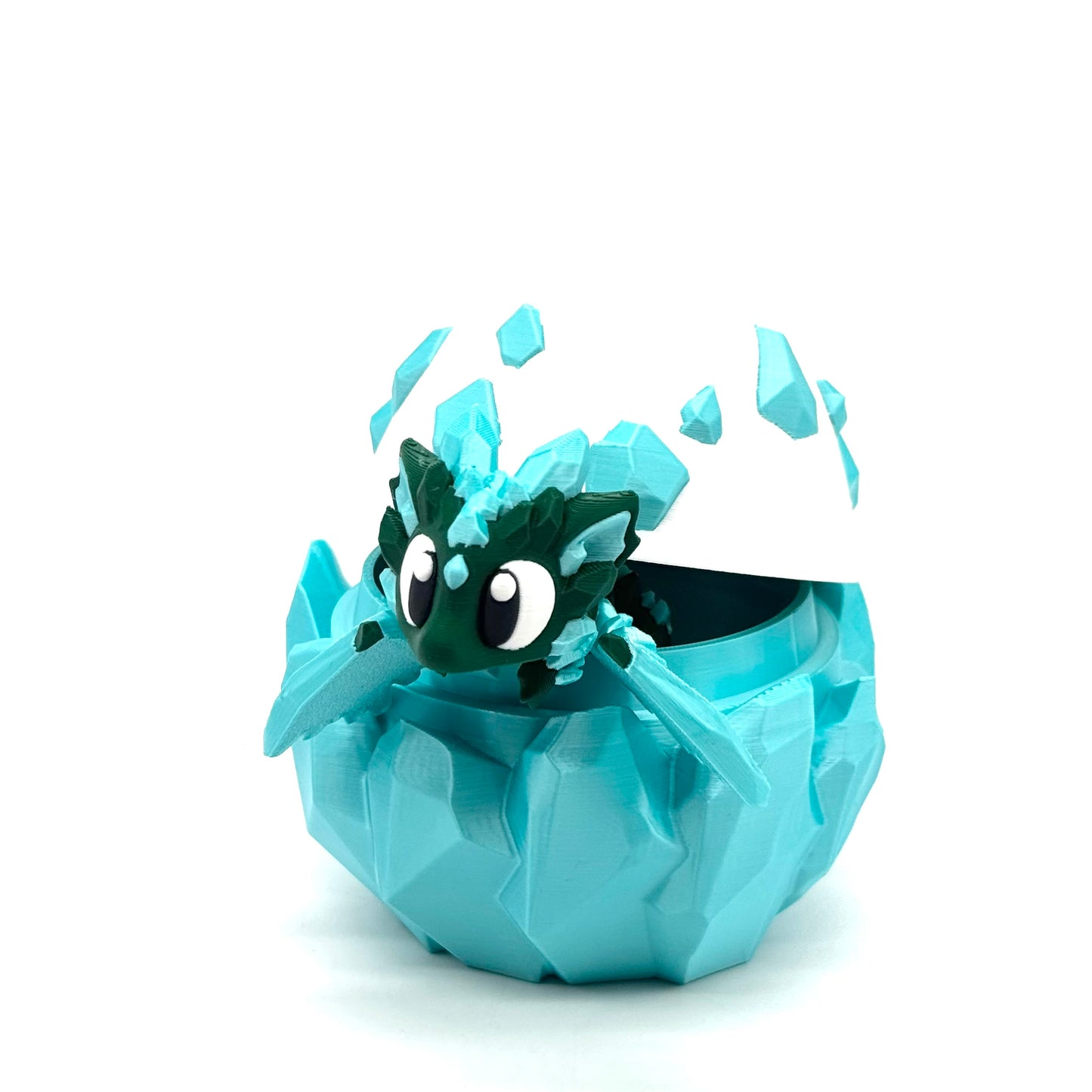 Crystal Dragon with Egg