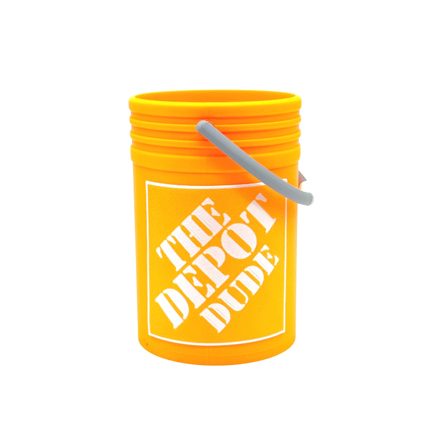 The Depot Dad Coozie – 3D Printed Mini Bucket Can Holder with Handle | Father’s Day Gift for DIY Dads