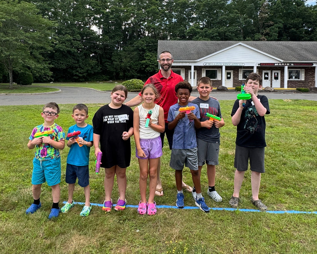 Build a Blaster Workshop Recap: Ruth Wins the Showdown, Adam Gets Soaked