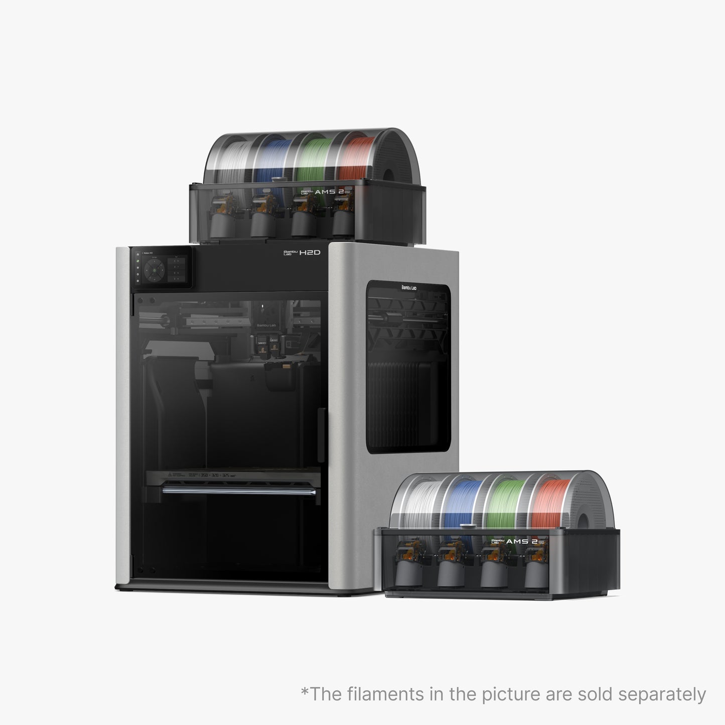 Bambu Lab H2D 3D Printer — Professional Dual-Extrusion & Laser Cutting in One