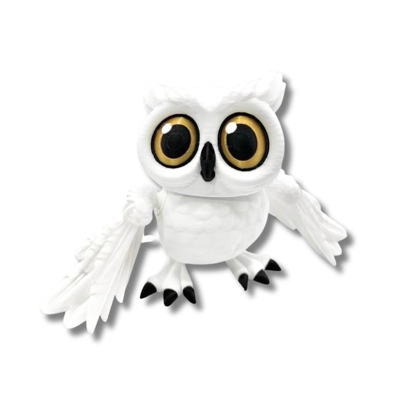 Articulating Owl Figurine
