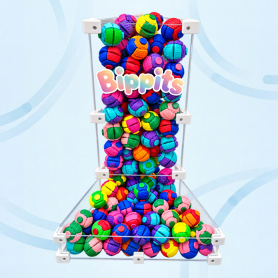 Orbix 3-in-1 Sensory Fidget Toy | Squishy • Clicky • Spinner