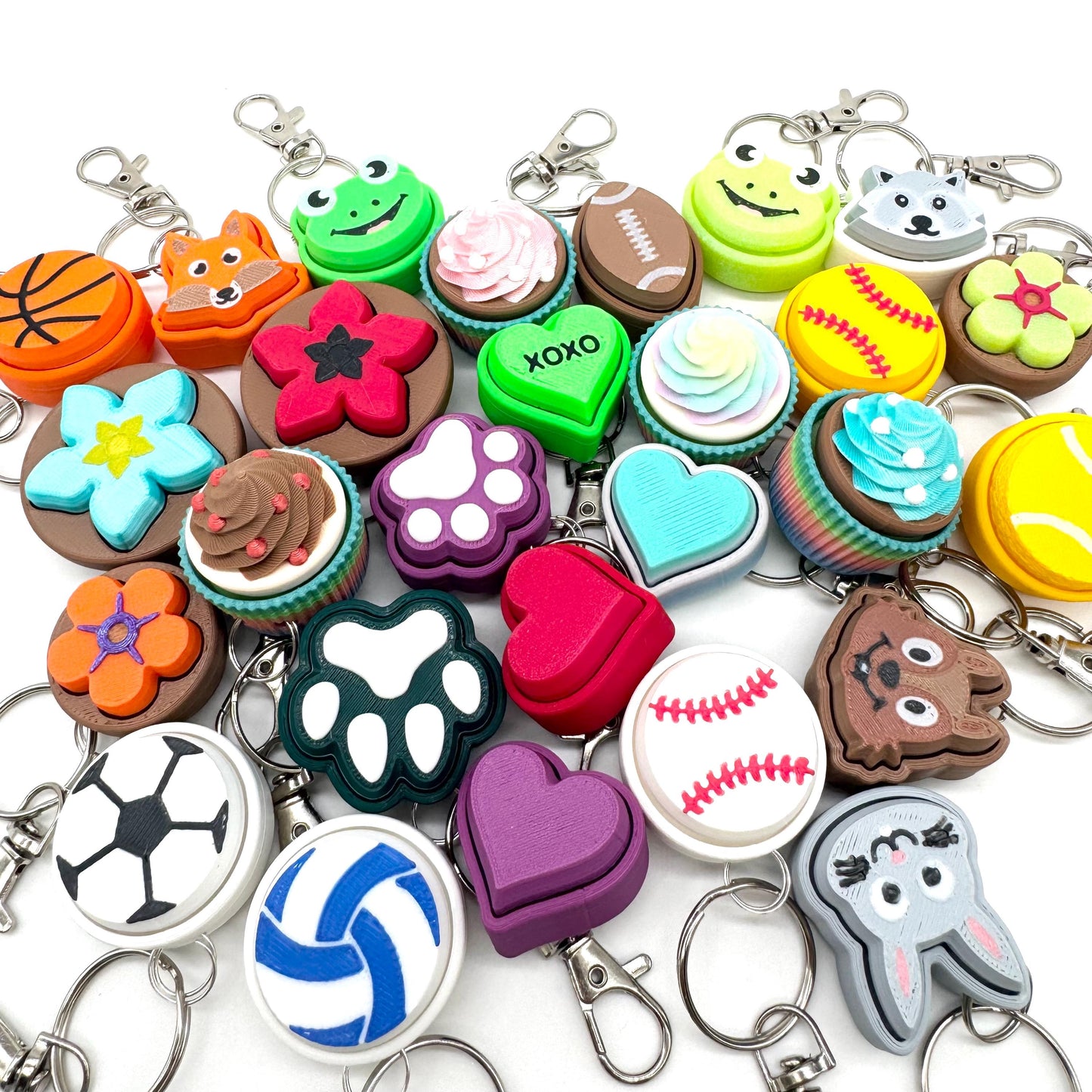 Fidget Clicker Keychain